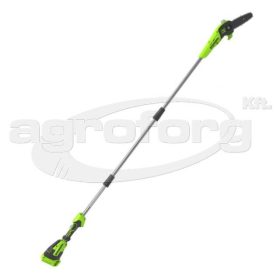   Ágvágó akkumulátoros Greenworks G40PSF 40 v, 250 cm-ig, akku- és töltő nélkül (1401107-GW)