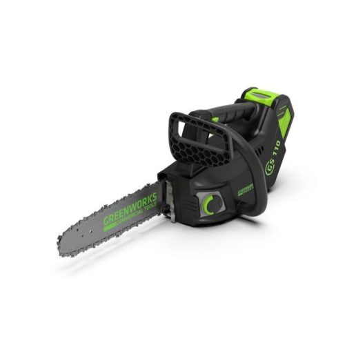 Láncfűrész egykezes akkumulátoros Greenworks GD40Tcs 40 v, 1/4-1.1-58 szemes, akku- és töltő nélkül