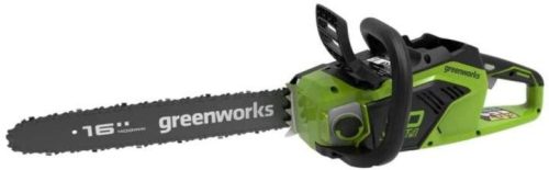 Láncfűrész akkumulátoros Greenworks GD40CS18 40 v, 3/8-1.3-56 szemes, akku- és töltő nélkül