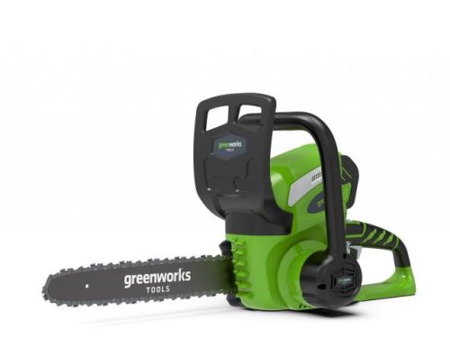 Láncfűrész akkumulátoros Greenworks G40CS30 40 v, 3/8-1.3-45 szemes, akku- és töltő nélkül