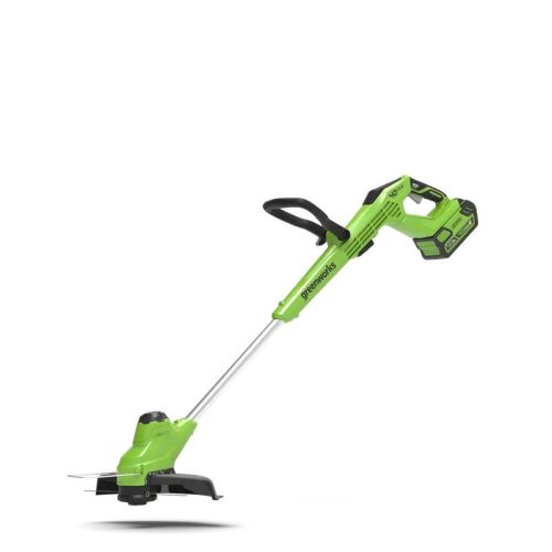 Fűszegélynyíró akkumulátoros Greenworks G40T5 40 v, 30 cm, 1.6 mm damil, akku- és töltő nélül
