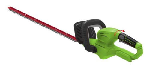 Sövényvágó akkumulátoros Greenworks G24HT56 24v, penge: 56cm, akku és töltő nélkül