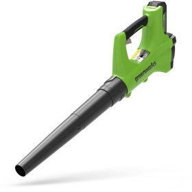   Lombfúvó akkumulátoros Greenworks G24AB 24v, 160km/h, akku és töltő nélkül (2402207-GW)
