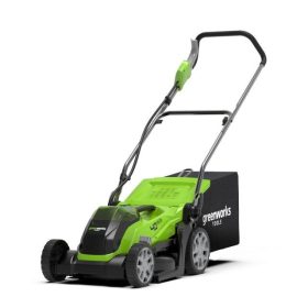   Fűnyíró fűgyűjtős, akkumulátoros Greenworks G40LM35 40 v, 35 cm,  akku- és töltő nélkül (2501907-GW)