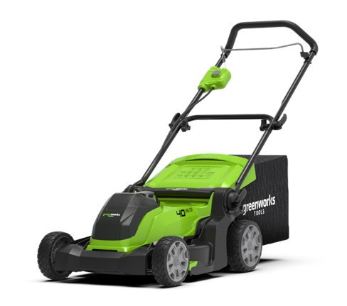 Fűnyíró fűgyűjtős, akkumulátoros Greenworks G40LM41K2 40 v, 41 cm, akku- és töltővel