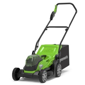   Fűnyíró fűgyűjtős, akkumulátoros Greenworks G24X2LM36 48 v, 36 cm, akku és töltő nélkül (2512507-GW)