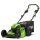 Fűnyíró fűgyűjtős, akkumulátoros, önjáró Greenworks GD60LM46SP 60 v, 46 cm, akku- és töltő nélkül