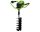Gödörfúró akkumulátoros Greenworks GD60EA 60 v, 250 mm fúrószárral, akku és töltő nélkül