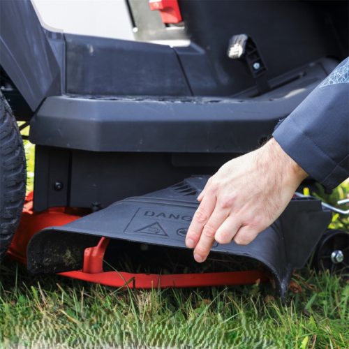 Scheppach TMR 452-98H-SD - 98 cm-es fűnyíró traktor oldalsó kidobással és hidrosztatikus sebességváltóval (59112116903)