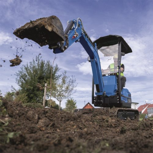 Scheppach EXC 1400 - mini forgó kotrógép (5915003903)