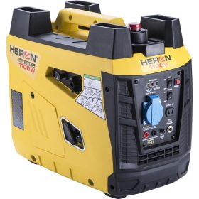   HERON benzinmotoros áramfejlesztő, 1,0kVA, 230V, digitális szabályzású