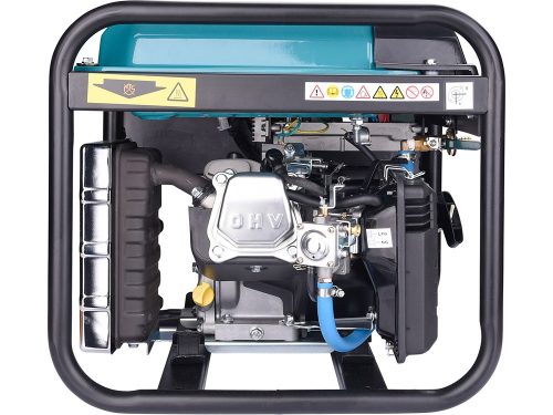 Heron benzin-gázmotoros áramfejlesztő, 3,7 kVA, 230V, 1 fázisú, inverteres (8896231)