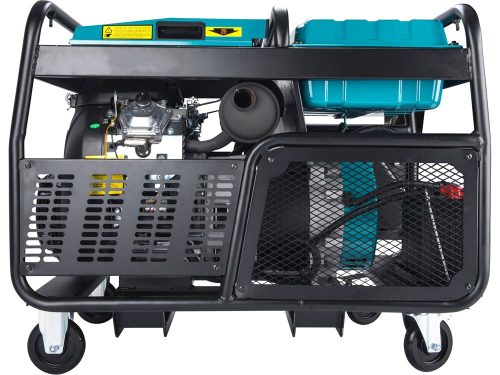 Heron benzinmotoros áramfejlesztő, 13/11 kVA, három- és egyfázisú, benzin üzemű, önindítós