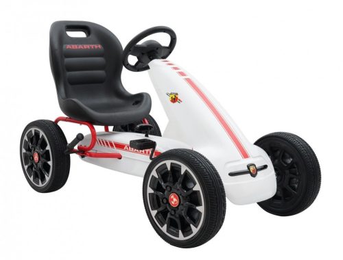 Abarth white - Gokart fehér