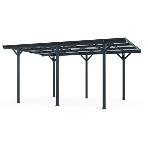 Riwall RMCP 16x10 Anthracite alumínium kocsibeálló 5 x 3 m, antracit