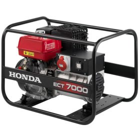   Honda ECT 7000 Háromfázisú áramfejlesztő Díjmentesen beüzemelve