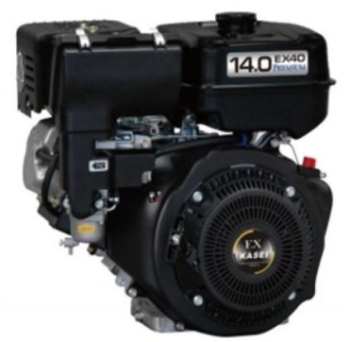 Motor vízszintes tengelyű Kasei EX40 404 cm3, 8.8 kw, benzines, 25 mm x 60 mm