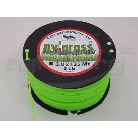 Damil 3.0mm szögletes   135 méter olasz (FIN-T-3-0-1-36SZ)