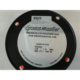   Damil 3.0mm kerek Grassmaster Grassmaster 169 méter (FIN-U-3-0-1-36)