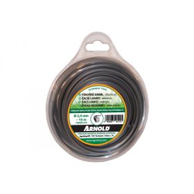   Damil 2.4mm szögletes 15 méter alu  kínai bliszteres (FIN024-A-B)