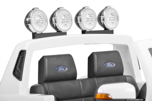 Ford Ranger - akkumulátoros gyerek terepjáró fehér (FORDRANGER-WHITE)