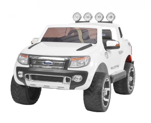 Ford Ranger - akkumulátoros gyerek terepjáró fehér (FORDRANGER-WHITE)