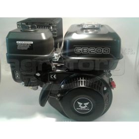   Motor vízszintes tengelyű Zongshen GB200 208 cm3, 4.1 kw, benzines, 20 mm x 60 mm (GB200-1)