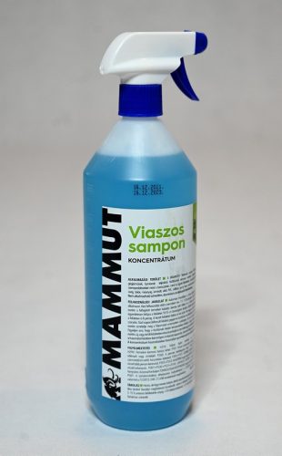 Tisztítószer MAMMUT  gépjármű viaszos sampon, koncentrátum szórófejjel 1 liter