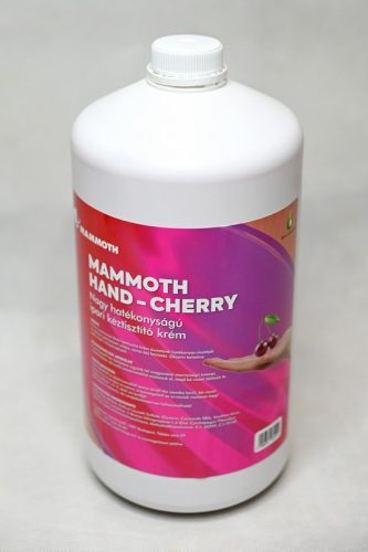 Tisztítószer MAMMUT  cherry kéztisztító folyadék 4 liter