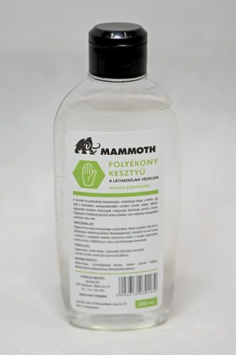Kéztisztító Mammoth  oldószerálló folyékony kesztyű 250 ml