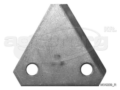 Fűnyíró kés BRill ER200 85x75mm, késfül utángyártott