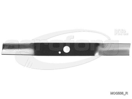 Fűnyíró kés Valex EM1200 390mm, 20mm, 2 furatos utángyártott