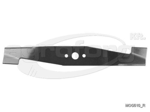 Fűnyíró kés Castelgarden HRE370 370mm, 18.2mm, 3 furatos utángyártott