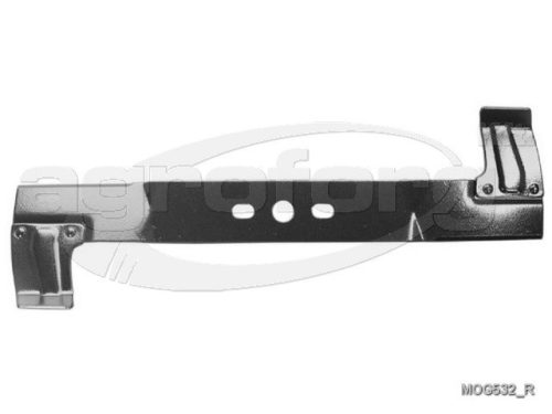 Fűnyíró kés AL-KO 48HS 475mm, 19.7mm, 3 furatos, utángyártott