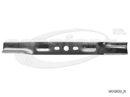 Fűnyíró kés AL-KO 48BH 475mm, 19.7mm, 3 furatos, utángyártott