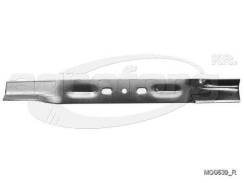 Fűnyíró kés AL-KO 48E, 48B 475mm, 10.2mm, 3 furatos, utángyártott