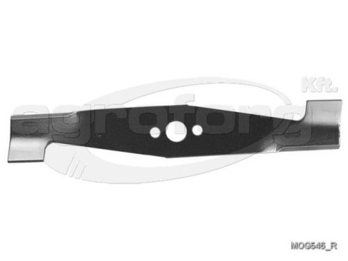 Fűnyíró kés Fleurelle E33, BTS350, TE35 320mm, 20.2mm, 3 furatos, utángyártott