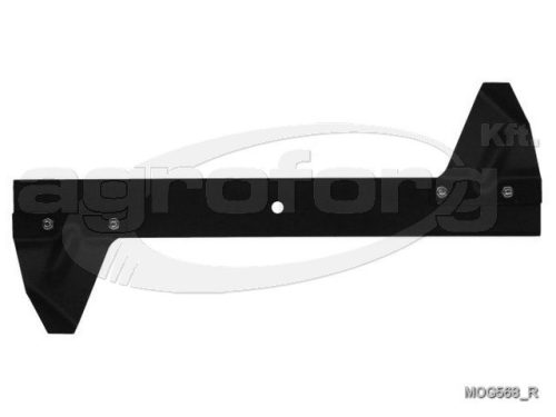 Fűnyíró kés Golf 345H4 445mm, 10mm, 1 furatos utángyártott