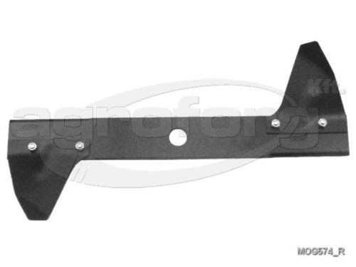 Fűnyíró kés Golf 140HE, E40 400mm, 20mm, 1 furatos, utángyártott