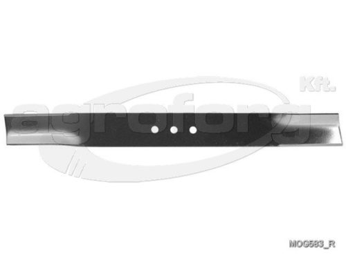 Fűnyíró kés Stiga EURO45 435mm, 9.8mm, 3 furatos, utángyártott