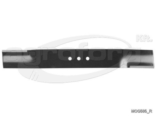 Fűnyíró kés Vulkán 455 455mm, 9.7mm, 3 furatos, utángyártott