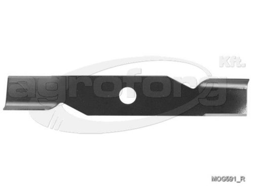 Fűnyíró kés Queen Garden GI48 480mm, 33.3mm, 1 furatos, utángyártott
