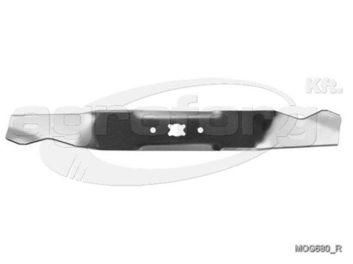 Fűnyíró kés MTD M46 455mm, 4 ágú csillag, 3 furatos utángyártott