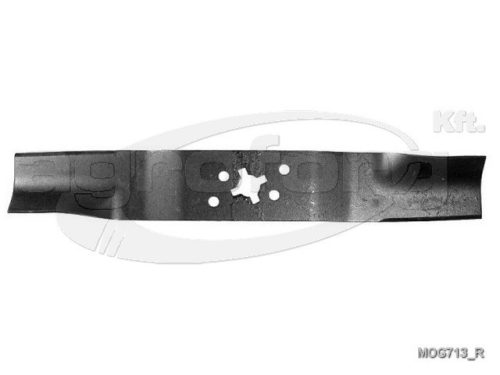 Fűnyíró kés Viking MB410, ME410 400mm, csillag, 5 furatos, utángyártott