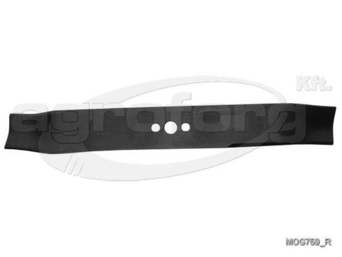 Fűnyíró kés Partner Quattro 457mm, 17mm, 3 furatos utángyártott
