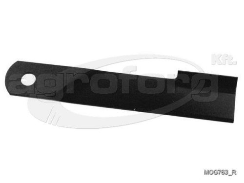 Fűnyíró kés MTD 653 296mm, 19mm, 1 furatos utángyártott