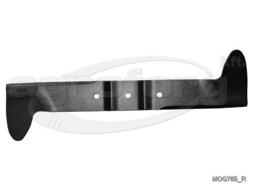 Fűnyíró kés Husqvarna CTH130, CTH150, P125 464mm, 10mm, 3 furatos utángyártott