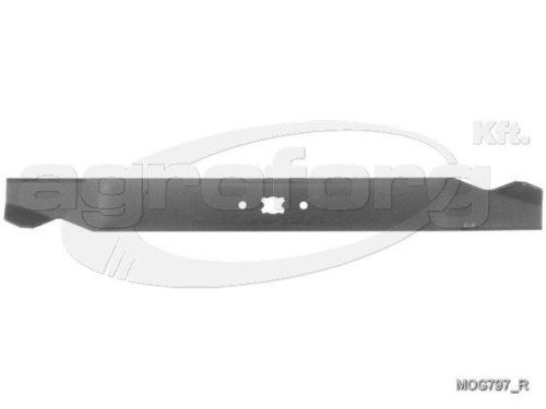 Fűnyíró kés MTD 529B, 508N, SP56 559mm, 4 ágú csillag, 3 furatos, utángyártott