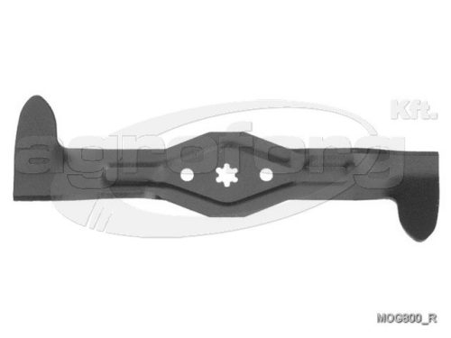 Fűnyíró kés Husqvarna CT151, CT135 464mm, 6 ágú csillag, 3 furatos utángyártott