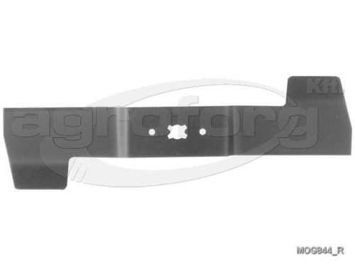 Fűnyíró kés MTD GE45, GES45, YM5018 455mm, 4 ágú csillag, 3 furatos utángyártott